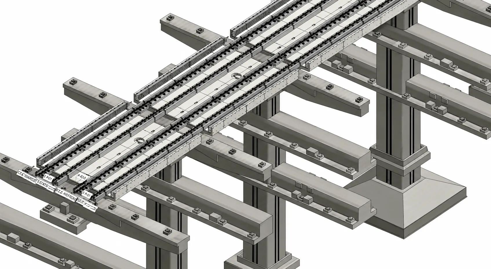 Ballast-less Rail Track